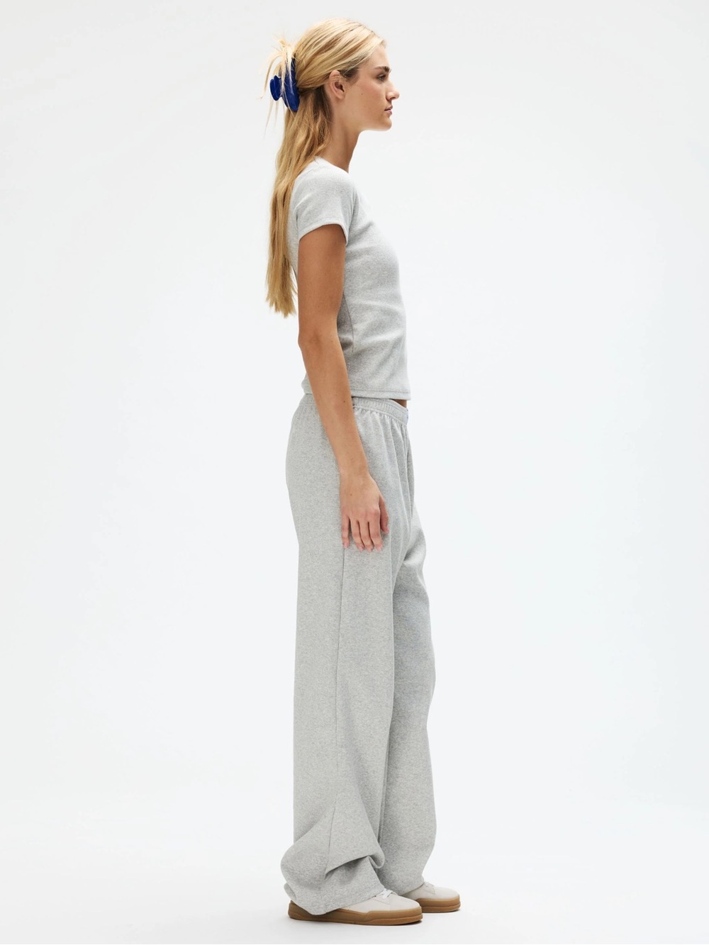 Parke Ribbed Cotton Boxer Pant - Picture 2 of 8